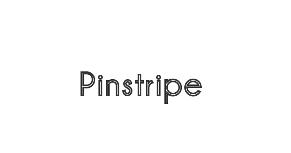 Pinstripe Limo font thumb